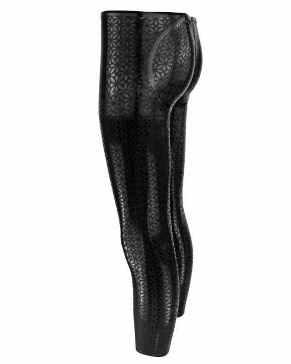 Latex Leggings g-lace mit Push-Up-Effekt (easy-to-dress) Laser Edition